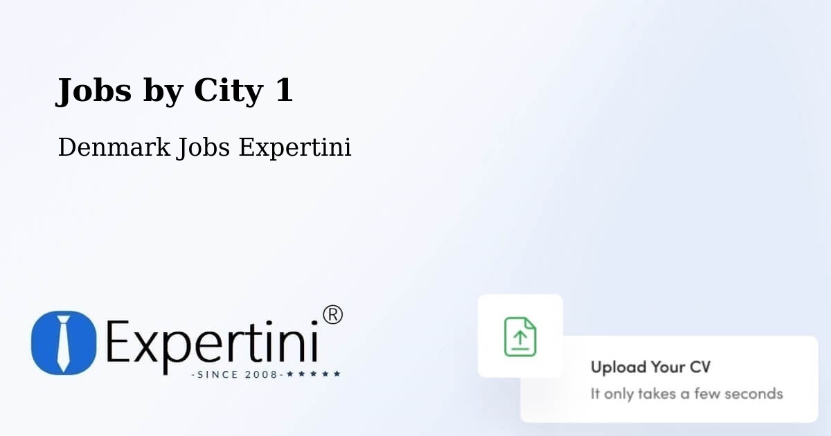 City Jobs in Denmark - Expertini